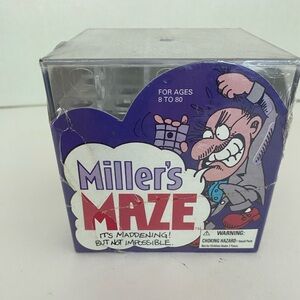 Millers Maze Game.